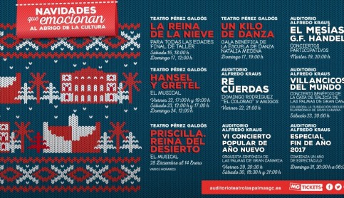 Imagen noticia - Vive la Navidad al abrigo de la cultura en el Auditorio Alfredo Kraus y en el Teatro Pérez Galdós