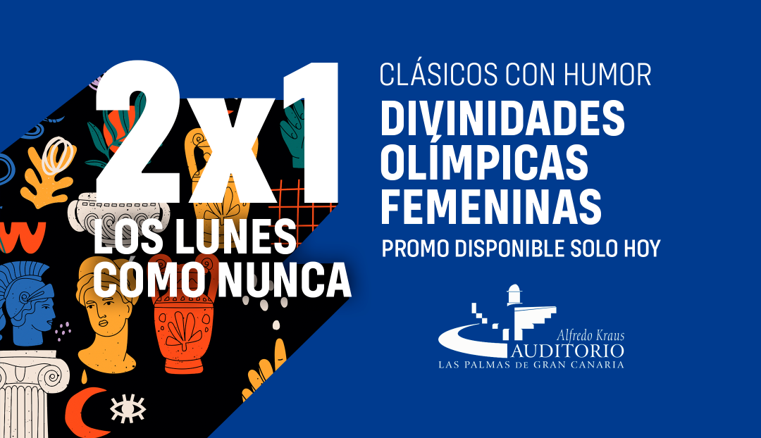 Imagen noticia - Hoy lunes 20 de junio consigue un 2x1 para 'Divinidades olímpicas femeninas: ¿mujeres o diosas?'