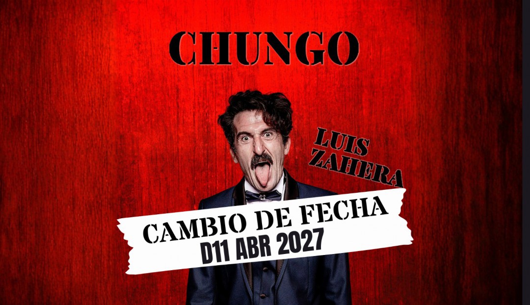 Imagen noticia - Aplazado el espectáculo 'CHUNGO' de Luis Zahera