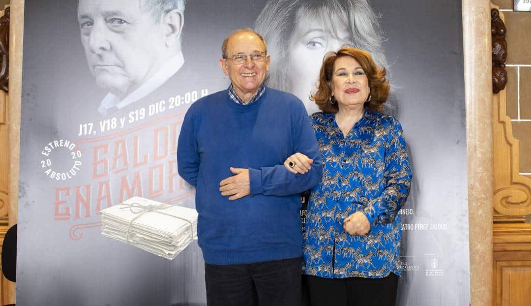 Imagen noticia - El Teatro Pérez Galdós estrena ‘Galdós enamorado’ con María José Goyanes y Emilio Gutiérrez Caba