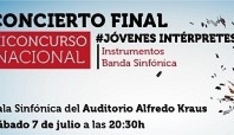 Imagen noticia - Concierto de Clausura del Concurso Nacional de Jóvenes Intérpretes en el Auditorio Alfredo Kraus