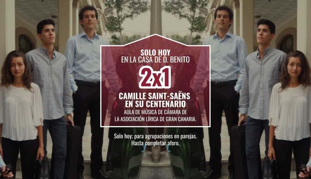 Imagen noticia - Celebramos el centenario de Saint-Saëns con promoción