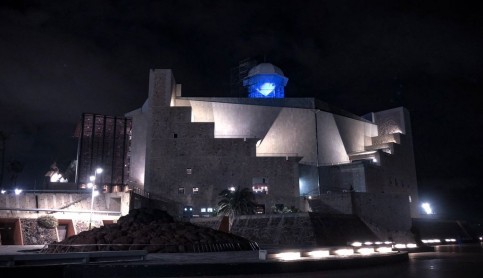 Imagen noticia - El Auditorio se tiñe de azul por la diabetes