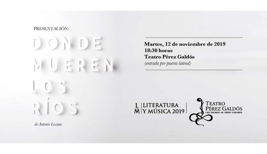 Imagen noticia - Te invitamos a la presentación de Donde mueren los ríos