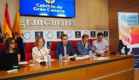 Imagen noticia - Cinco coros participan en el I Concurso de canto coral de Canarias ‘#C4Canarias’ en el Teatro Pérez Galdós 