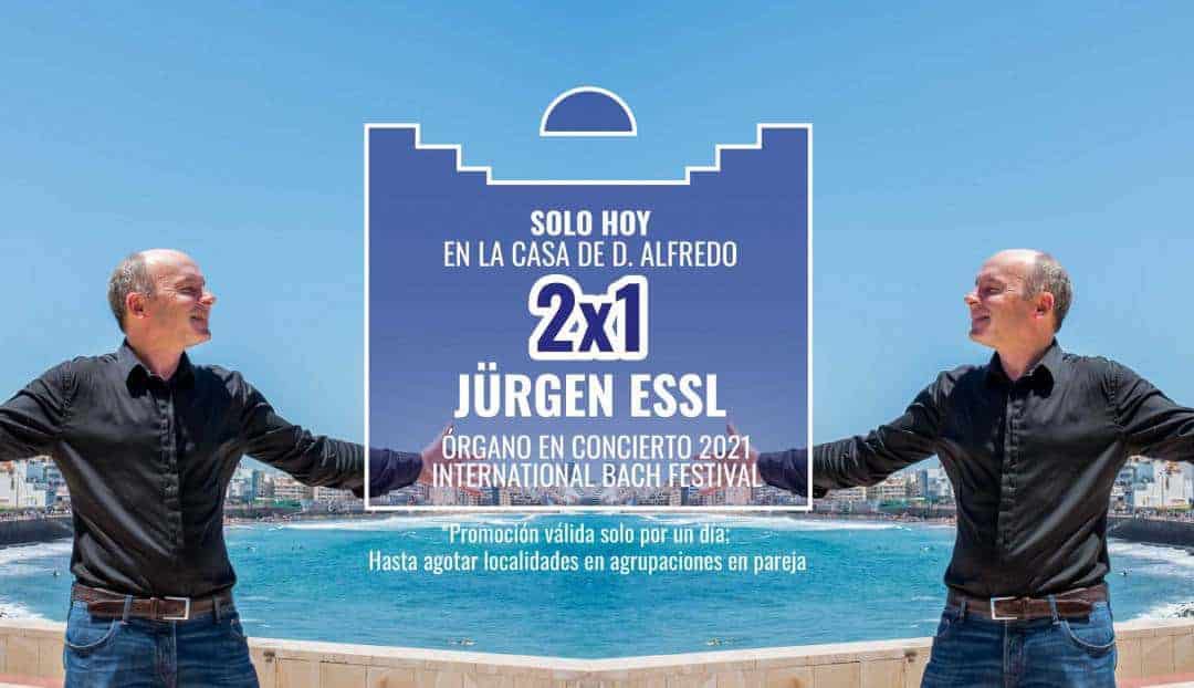 Imagen noticia - Hoy, promoción 2x1 para el concierto de Jürgen Essl